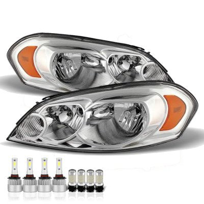 Chevy Impala 2006-2013 LED Headlight Bulbs Set Complete Kit