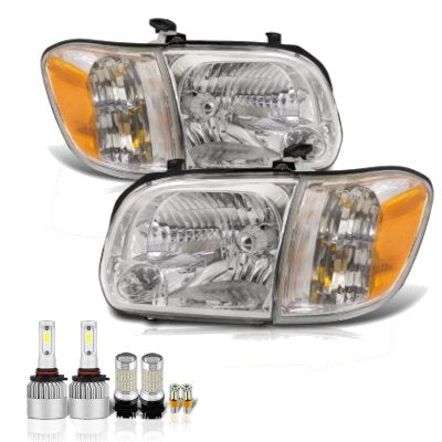 Toyota Sequoia 2005-2007 LED Headlight Bulbs Set Complete Kit