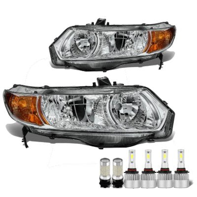 Honda Civic Coupe 2006-2011 LED Headlight Bulbs Set Complete Kit
