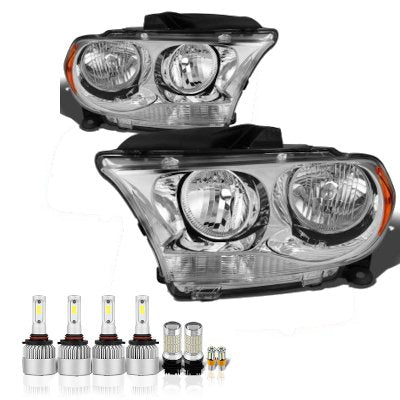 Dodge Durango 2011-2013 LED Headlight Bulbs Set Complete Kit