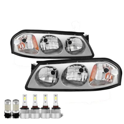 Chevy Impala 2000-2005 LED Headlight Bulbs Set Complete Kit