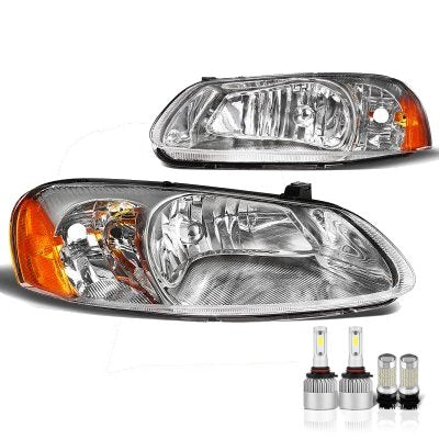 Chrysler Sebring Sedan 2001-2003 LED Headlight Bulbs Set Complete Kit
