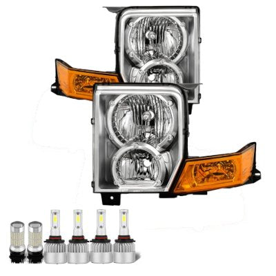 Jeep Commander 2006-2010 LED Headlight Bulbs Set Complete Kit