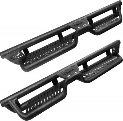 Dodge Ram 3500 Crew Cab 2010-2018 Black Nerf Bars
