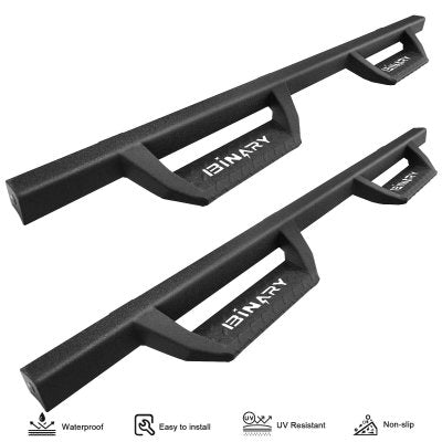 Ford F150 SuperCrew 2015-2020 Black Nerf Bars