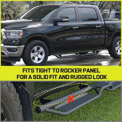 Chevy Colorado 2023-2026 Black Nerf Bars