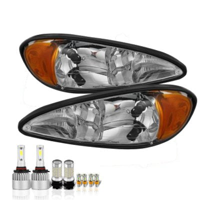 Pontiac Grand AM 1999-2005 LED Headlight Bulbs Complete Kit