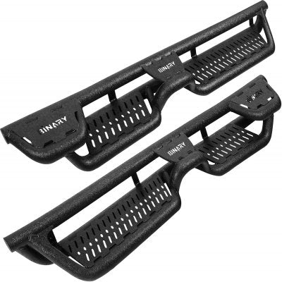 Ford F150 SuperCrew 2015-2020 Black Nerf Bars
