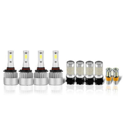 GMC Sierra 2500HD 2001-2006 LED Headlight Bulbs Complete Kit