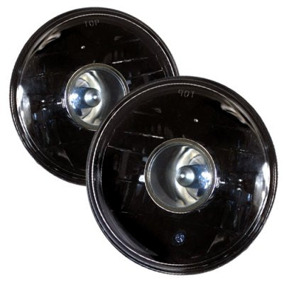 Honda Civic 1974-1981 Black Projector Style Sealed Beam Headlight Conversion