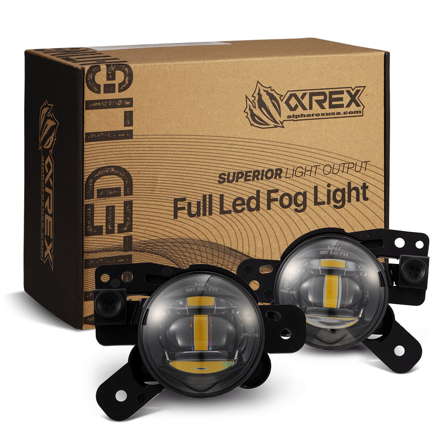 Universal Chevrolet/GMC/Buick LED Projector Fog Lights (Yellow Output Only)