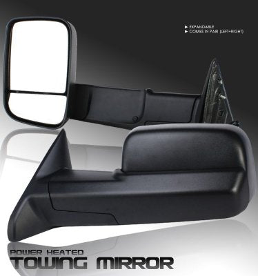 Dodge Ram 2009-2012 Power Heated Towing Mirrors