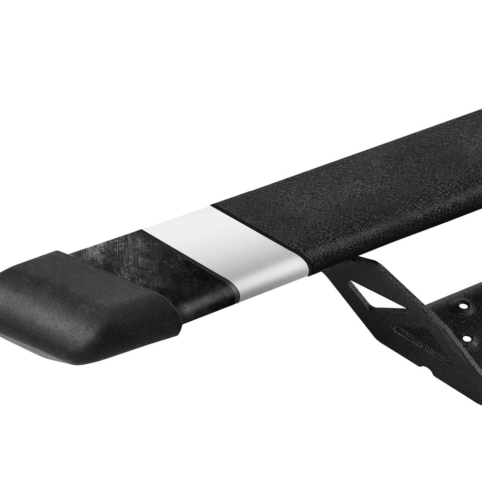 2015-2019 GMC Sierra 2500HD Double Cab Black Drop-Step Nerf Bars