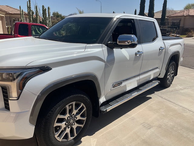Toyota Tundra CrewMax 2022-2026 New Running Boards Stainless 6 Inches