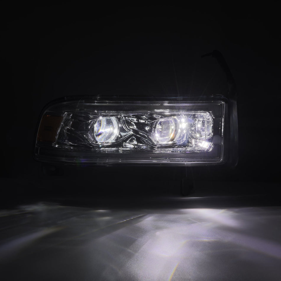 94-01 Dodge Ram 1500/94-02 Ram 2500/3500 LUXX-Series LED Headlights Chrome