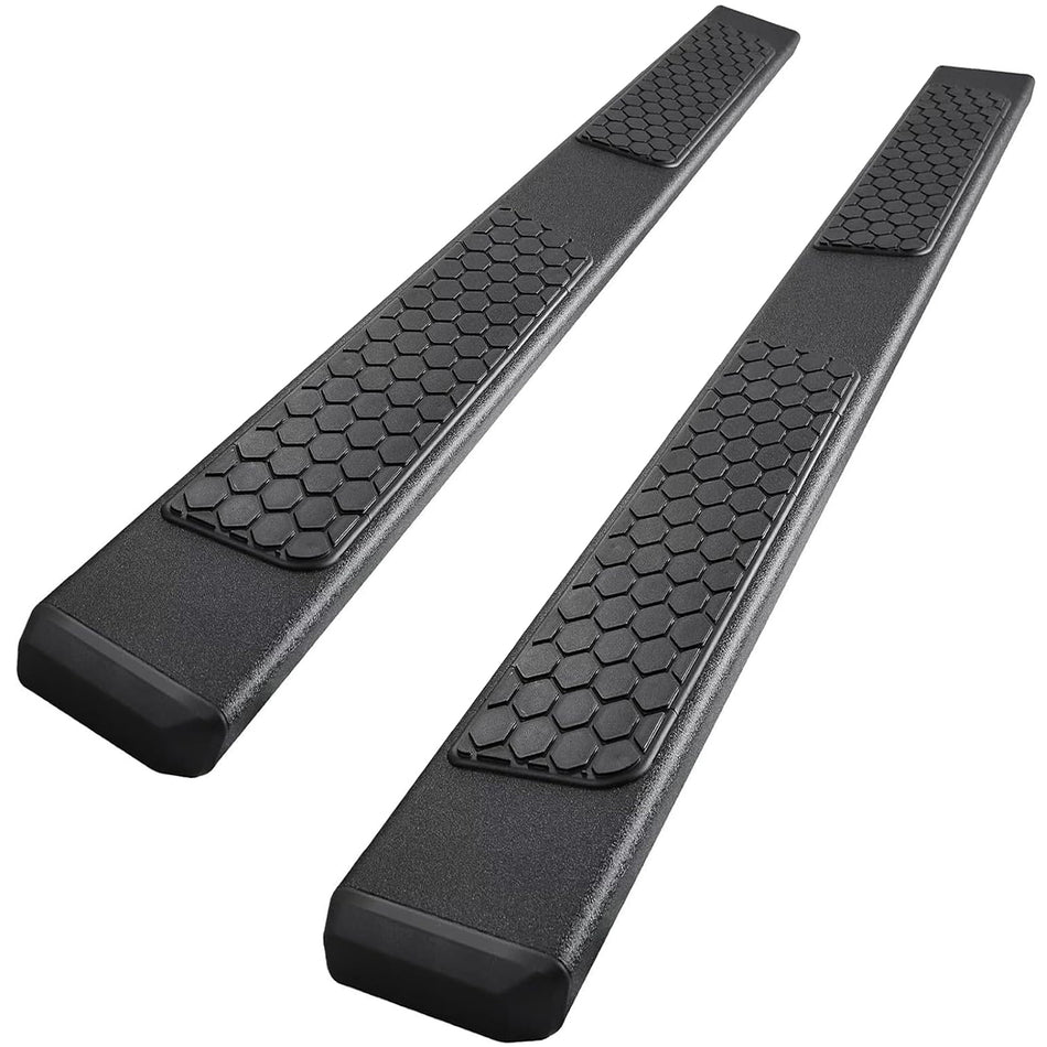GMC Sierra 3500HD Crew Cab 2020-2026 Black Hex Nerf Bars 6 inch
