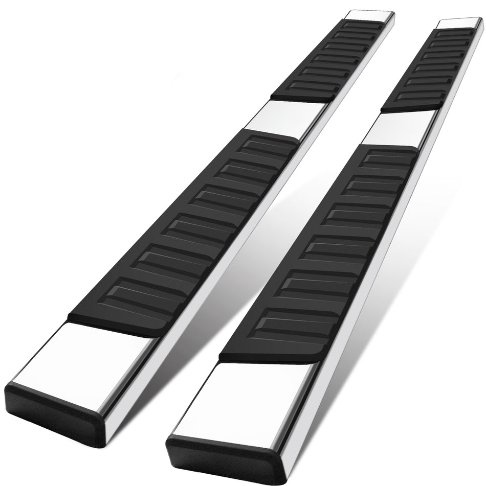 Chevy Silverado 3500HD Double Cab 2020-2026 Running Boards Stainless 6 Inches