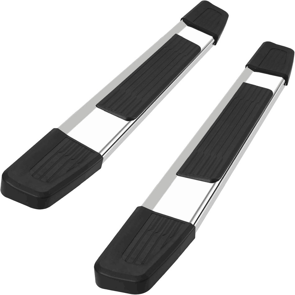 GMC Sierra 1500 Regular Cab 2019-2026 New Running Boards Stainless 6 Inches