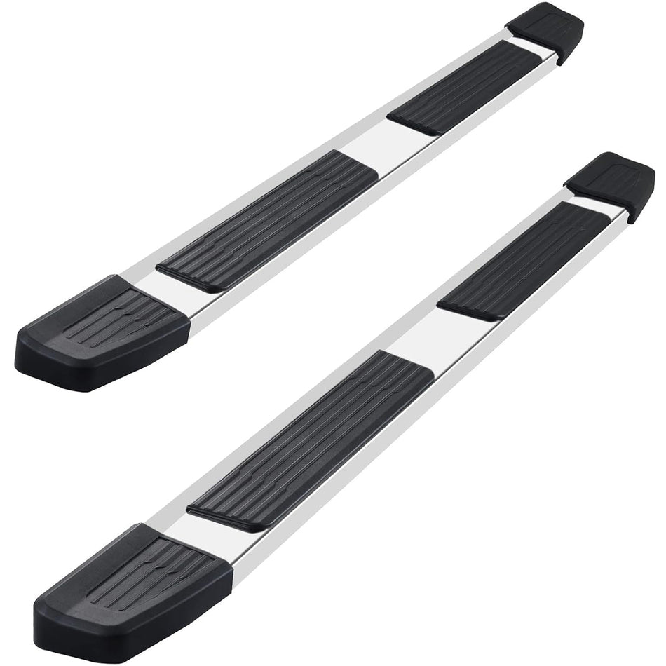 GMC Sierra 3500HD Crew Cab 2020-2026 New Running Boards Stainless 6 Inches