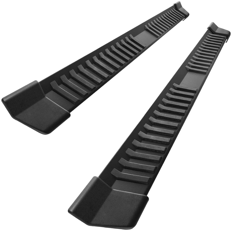 Nissan Titan King Cab 2016-2024 Black Running Boards Step Black 6 Inch