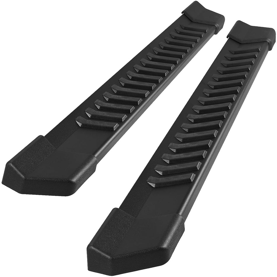 Chevy Silverado 1500 Regular Cab 2007-2013 Running Boards Step Black 6 Inch